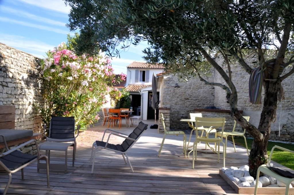 L'Olivier De Milou Villa Le Bois-Plage-en-Re Luaran gambar